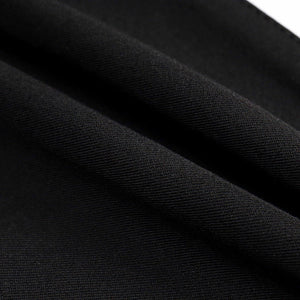 Lapargay Black Outer Vest, Adjustable Metal Buckles, Creates Layered Outfits L78201408V - Lapargay