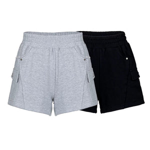 Lapargay Casual Shorts High-Street Art A-Line Silhouette Sporty Feel L78102201V - Lapargay