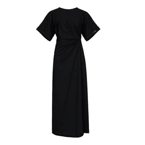 Lapargay Elegant Little Black Dress Twisted Waist Design Figure-Modifying Silhouette L78209018V - Lapargay