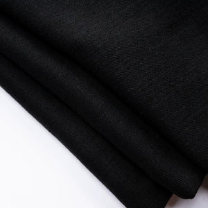 Lapargay high-waisted elastic casual pants, metal button placket design, optimized body proportions L78102501C - Lapargay