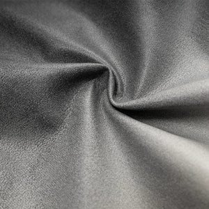 Lapargay Matte Satin Short Jacket with Spread Collar Full Zipper, Relaxed Drop Shoulder Silhouette L78101230V - Lapargay