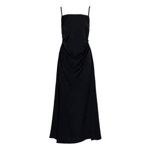Lapargay minimalist camisole dress with back waist zipper and elegant fishtail long skirt L78209015C - Lapargay