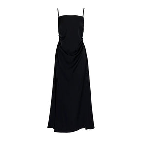 Lapargay minimalist camisole dress with back waist zipper and elegant fishtail long skirt L78209015C - Lapargay