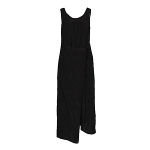 Lapargay sleeveless long dress irregular hem suitable for multiple styling scenarios L78209017B - Lapargay