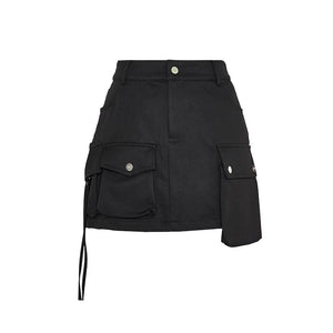 Lapargay sweet-cool utility skirt, multi-pocket design, high-waisted slimming short skirt L78109209V - Lapargay