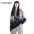 Lapargay Pullover Hoodie 2026 New Women's Personality Casual Loose Design Niche Top