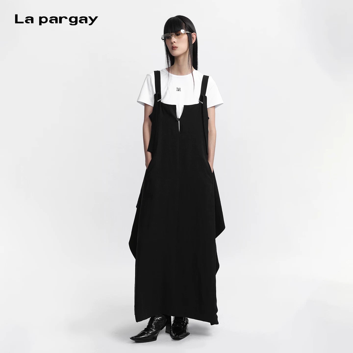 Lapargay 【Return to Reason】Personalized Cargo Camisole Dress Structural Variation L75309002V