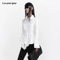 Lapargay [Return to Rationality] Irregular Design Shirt Waist Design L75301001C