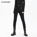 Lapargay slim fit pants tapered casual pants 2026 new personality fashion design pants