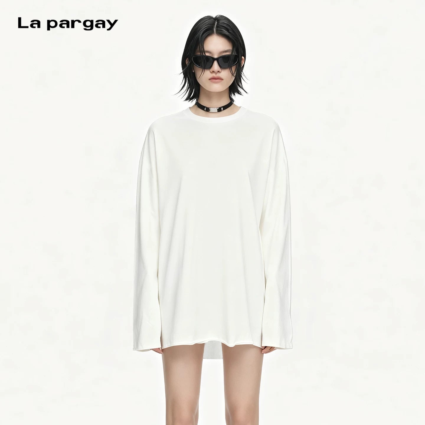 Lapargay Loose Top Suitable for Work and Leisure Soft and Skin-Friendly Flattering for All Body Types L75100309S