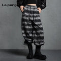 Lapargay Casual Trousers Tapered Jogger Pants 2026 Spring New Women's Pants Fashion Versatile Pants