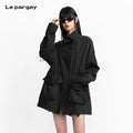 Lapargay [Still in the Mirror] Gender-neutral Long Trench Coat Loose Comfortable Fit L75301305V