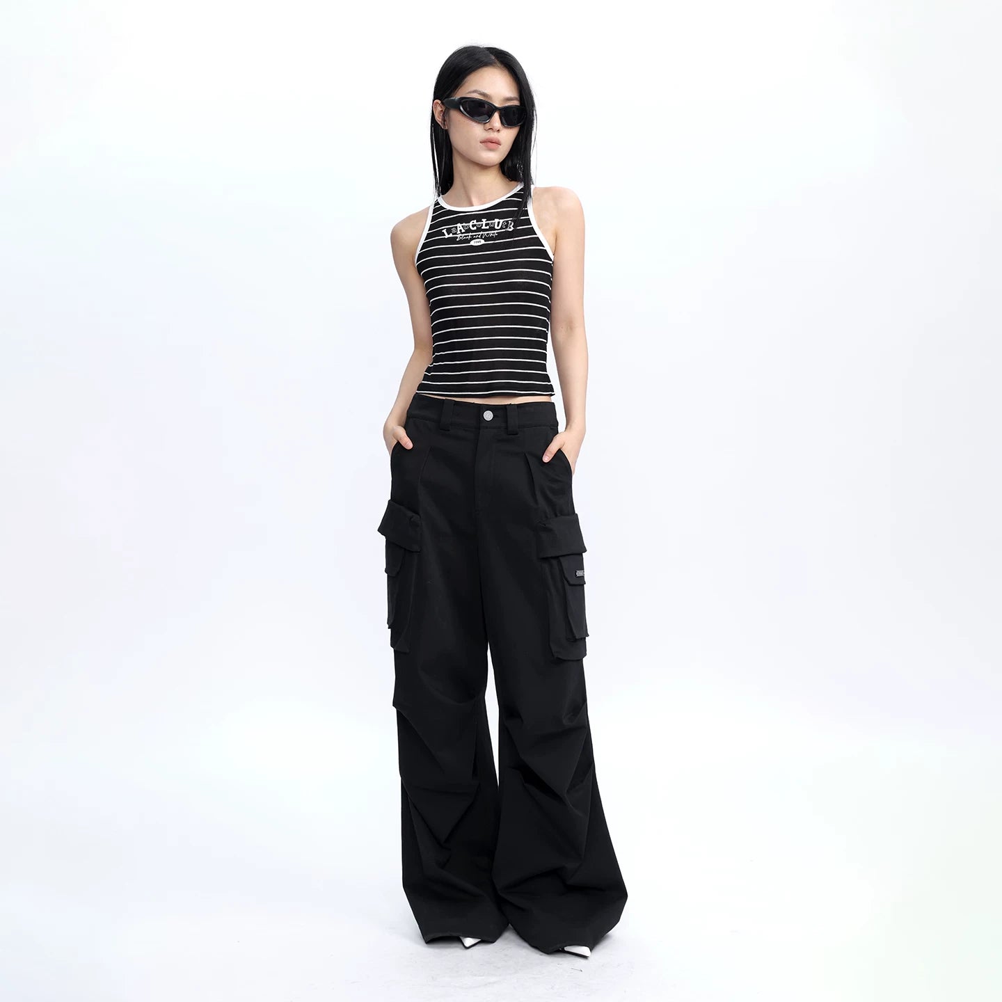 Lapargay Three-dimensional pocket cargo pants Functional style L75302621S
