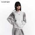 Lapargay 【Strange Paradise】Gradient Draped Hoodie Deep Aesthetic L75301981B