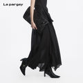 Lapargay Semi-sheer irregular skirt Cascading ruffle design Floating atmosphere L78209110V