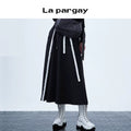 Lapargay Sweet Cool High Waist Skirt 2026 New Women's Black Versatile Casual Niche Skirt