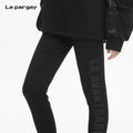 Lapargay  High Stretch Matte Knit Slim Pants, Urban Attitude, Simple Lines L78102003C