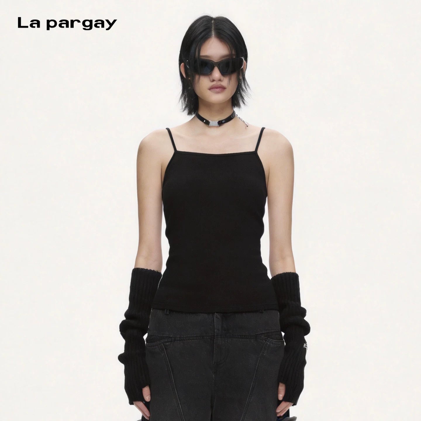 Lapargay Waist-Tailored Slimming Camisole Body-Hugging Fit Suitable for Layering or Solo Wear L60100105C