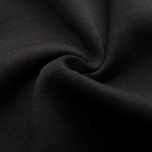 Lapargay Asymmetrical Hem Metal Zipper Decoration Loose Drop Shoulder Sweatshirt L75301990C - Lapargay