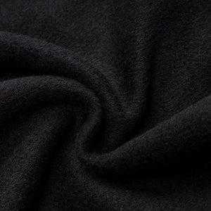 Lapargay avant-garde designed wool coat, high stand collar, self-tie belt long coat L78101605C - Lapargay