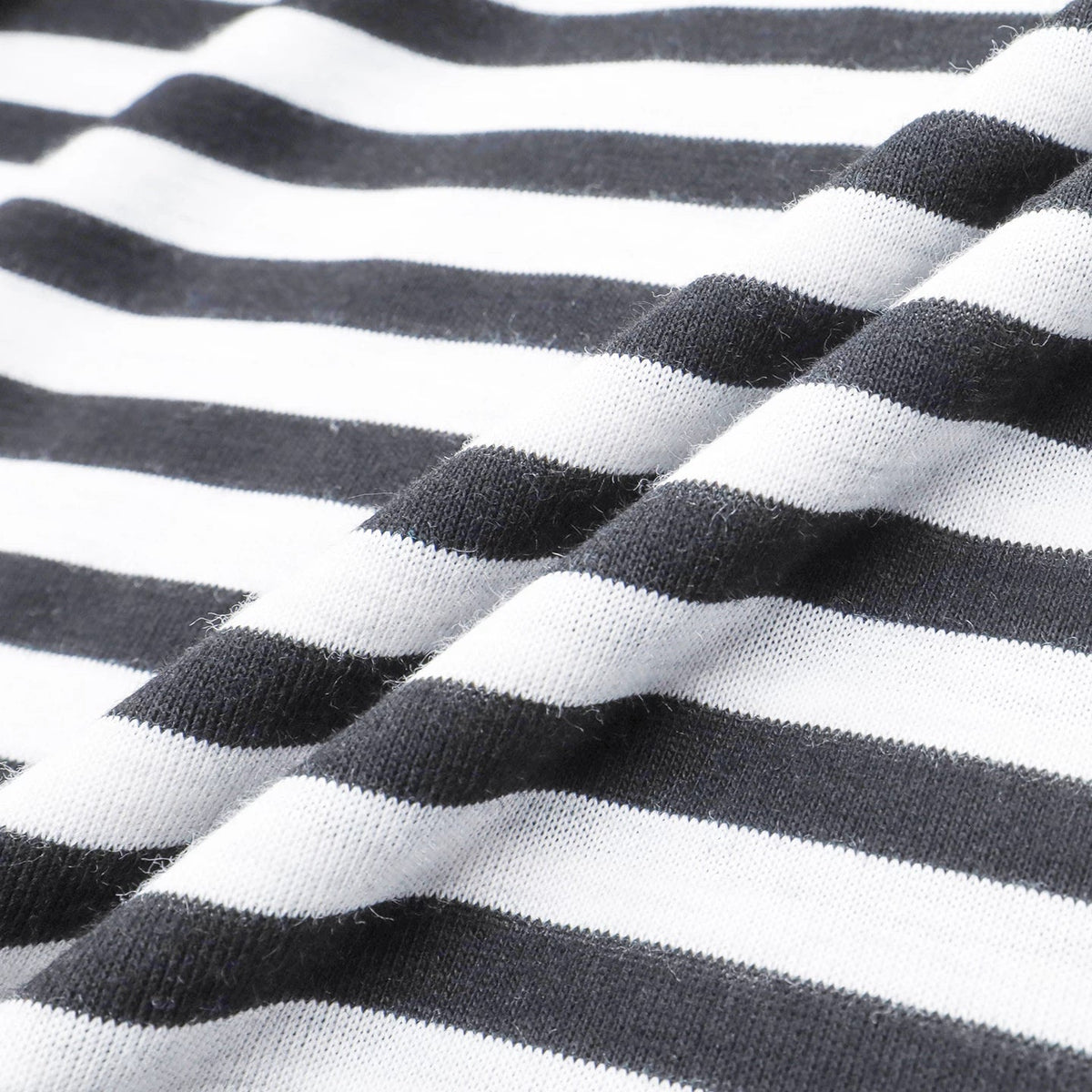 Lapargay Black and White Contrast Casual Pants Elastic Drawstring Waistband Daily Commute Easy to Wear L78202612C - Lapargay