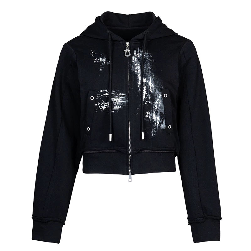 Lapargay Casual Shorts High-Street Art A-Line Silhouette Sporty Feel L78102201V - Lapargay