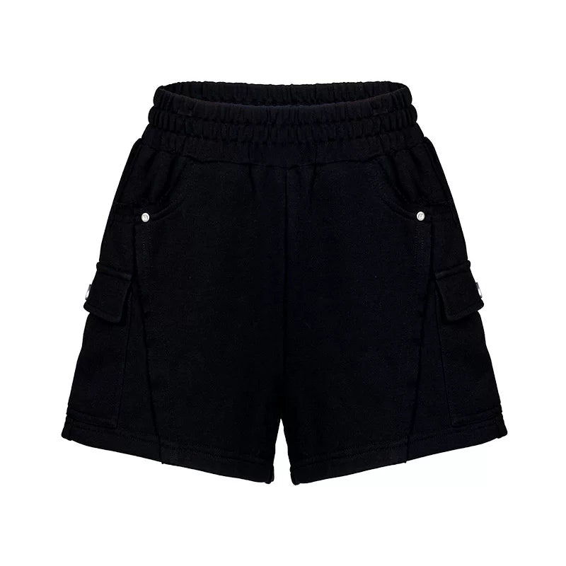 Lapargay Casual Shorts High-Street Art A-Line Silhouette Sporty Feel L78102201V - Lapargay