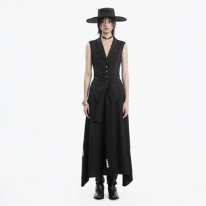 Lapargay cinched waist suit vest lapel design single-breasted tailoring L78201405C - Lapargay