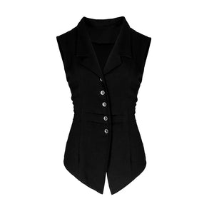 Lapargay cinched waist suit vest lapel design single-breasted tailoring L78201405C - Lapargay