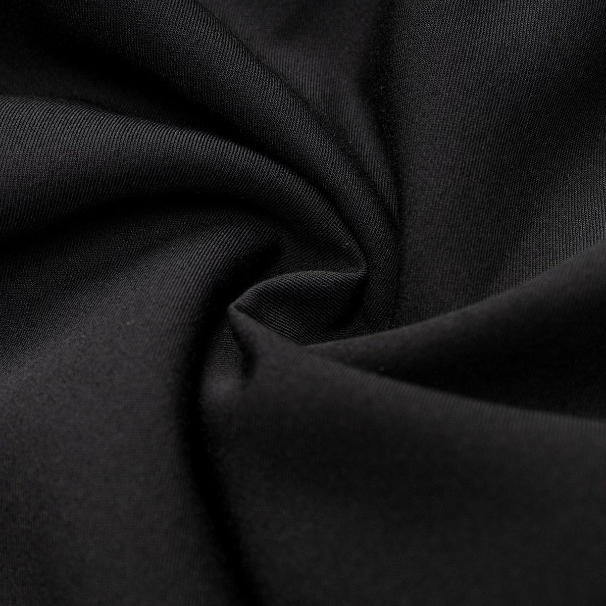 Lapargay deconstructed pleated long skirt, single side button row, high-waisted slimming little black skirt L78109112V - Lapargay