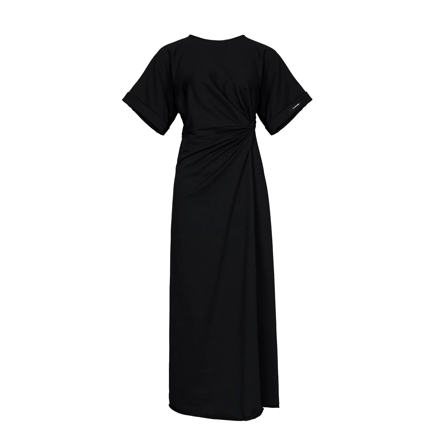 Lapargay Elegant Little Black Dress Twisted Waist Design Figure-Modifying Silhouette L78209018V - Lapargay