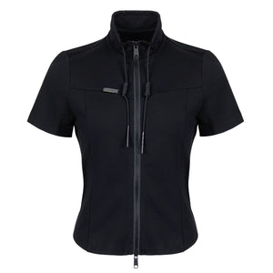 Lapargay functional drawstring short jacket full zip stand collar fits figure not bulky L78201910V - Lapargay