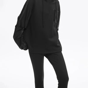 Lapargay High Stretch Matte Knit Slim Pants, Urban Attitude, Simple Lines L78102003C - Lapargay