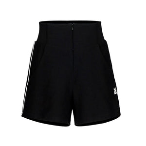 Lapargay High Waist A-Line Casual Pants Front Center Zipper Three-Dimensional Pocket Design L78202209V - Lapargay