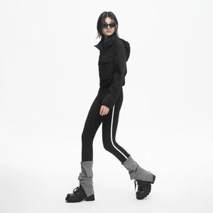 Lapargay High-Waist Tights Street Sport High-Elastic Breathable Fabric L78102002C - Lapargay