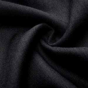 Lapargay irregular long half skirt with double-layer splicing and black-and-white contrast L78209102C - Lapargay
