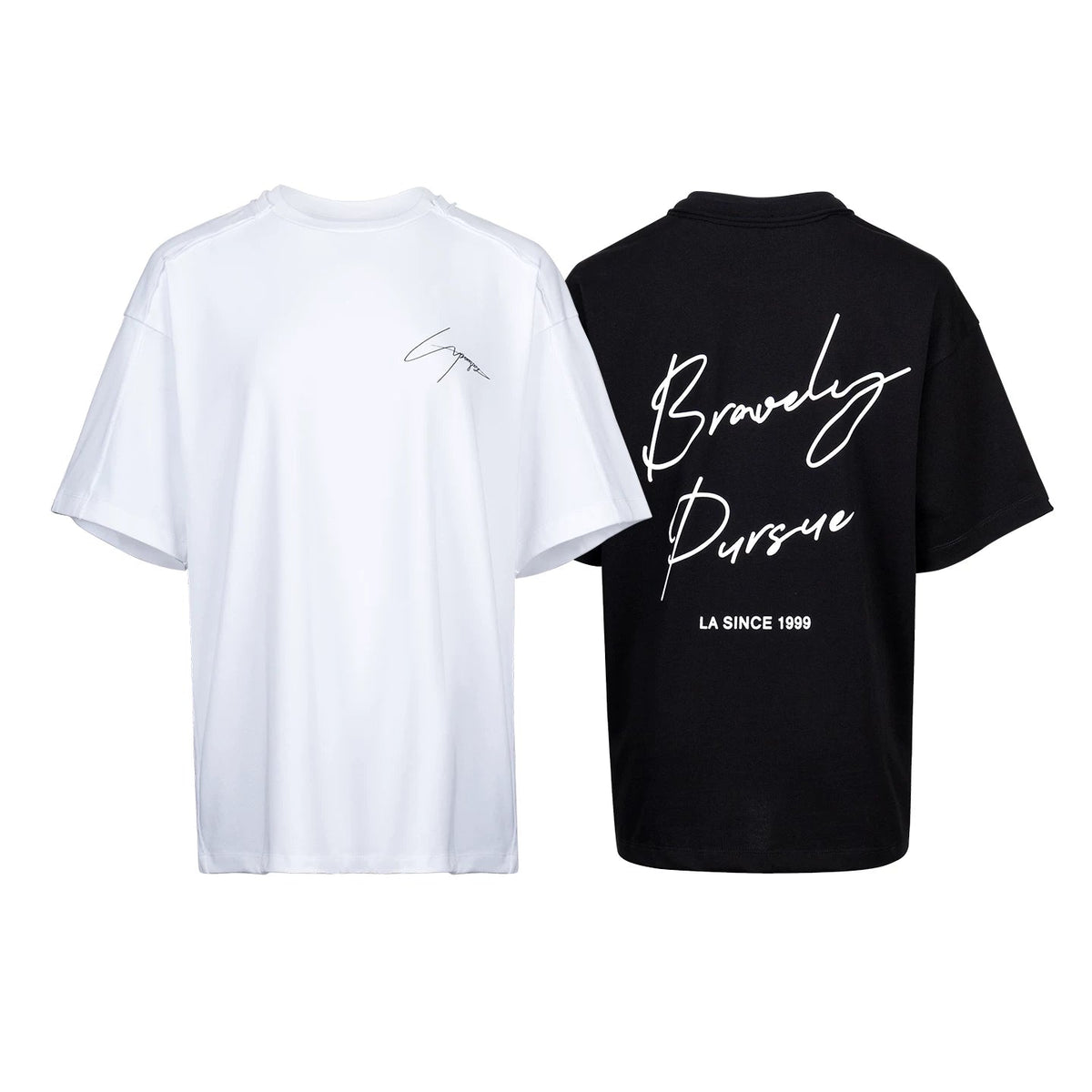 Lapargay loose dropped shoulder T-shirt with a fit that suits all body shapes, full of casual relaxation L78200219V - Lapargay