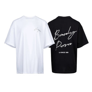 Lapargay loose dropped shoulder T-shirt with a fit that suits all body shapes, full of casual relaxation L78200219V - Lapargay