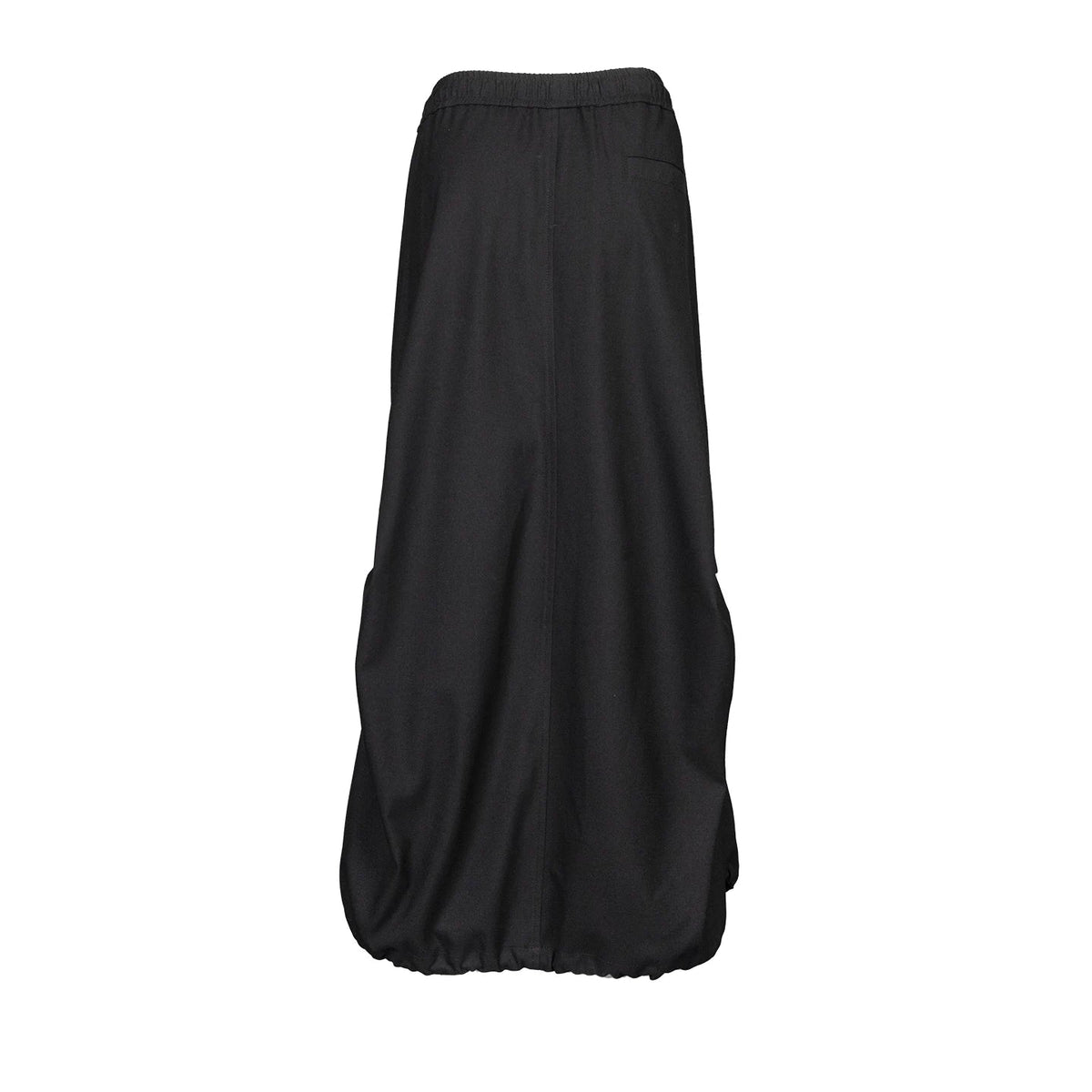 Lapargay loose silhouette drawstring waist cinching personalized utility long skirt L78109101C - Lapargay
