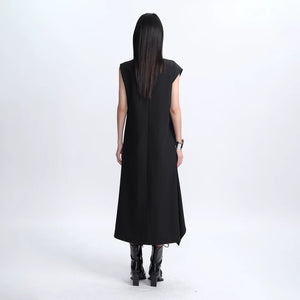 Lapargay 【Masquerade】Deconstructed Sleeveless Dress Avant-garde Asymmetry L75309003C - Lapargay