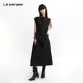 Lapargay 【Masquerade】Deconstructed Sleeveless Dress Avant-garde Asymmetry L75309003C - Lapargay