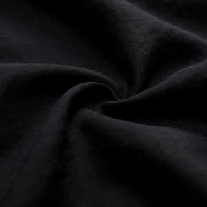 Lapargay Notch Lapel V-Neck Short Sleeve Dress, Side 3D Pleats, Relaxed Silhouette L78209005V - Lapargay