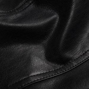Lapargay Power Plush Eco-leather Jacket Contemporary Pioneer Street Style L78101219V - Lapargay