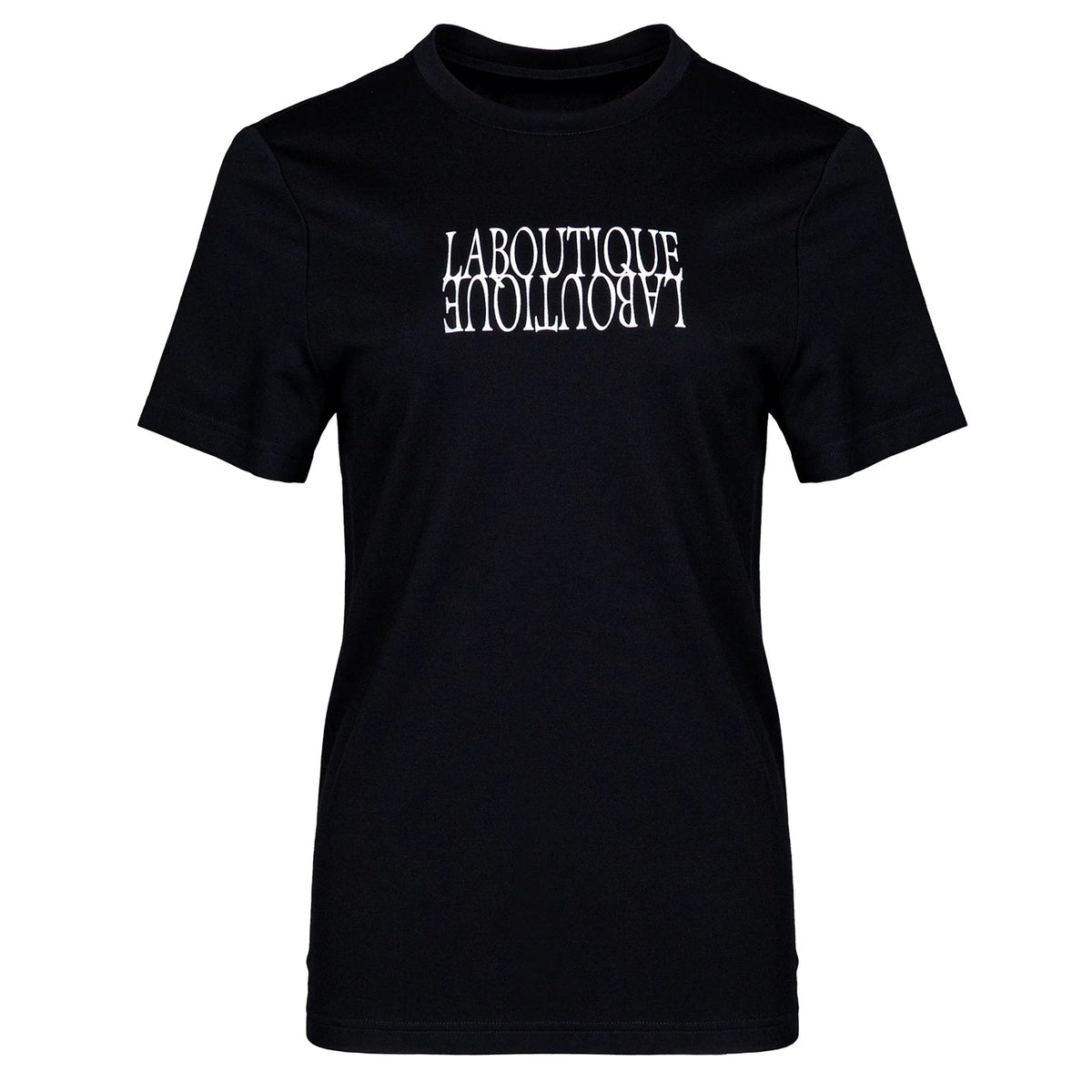 Lapargay Simple Regular Shoulder Short Sleeve T-Shirt Clean Cut Slimming Not Picky on Body Shape L78200221C - Lapargay