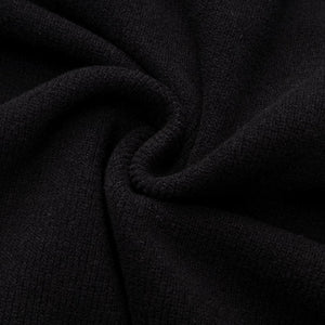 Lapargay Slim-fit High-neck Knit Top Adjustable Collar High-stretch Knit L78100313C - Lapargay