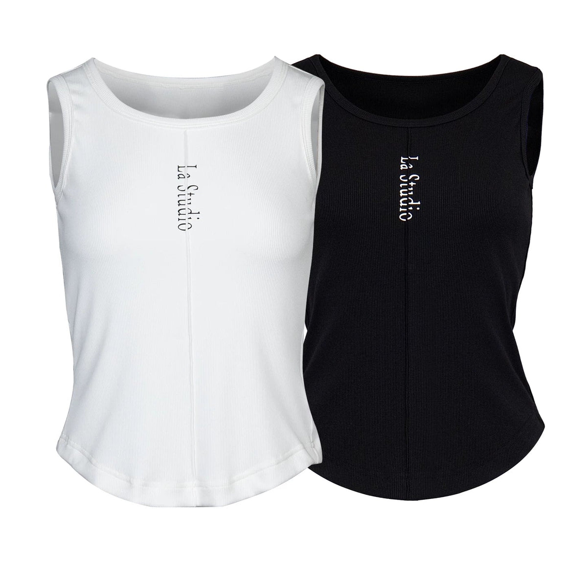 Lapargay Structured Waist Slimming Vest, Curved Hem, Figure-Flattering Versatile Top for Layering or Outerwear L78200105C - Lapargay