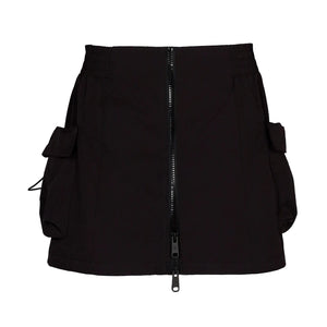 Lapargay Techwear Skirt Front Zipper Fly Symmetrical Cargo Pockets L78209202V - Lapargay