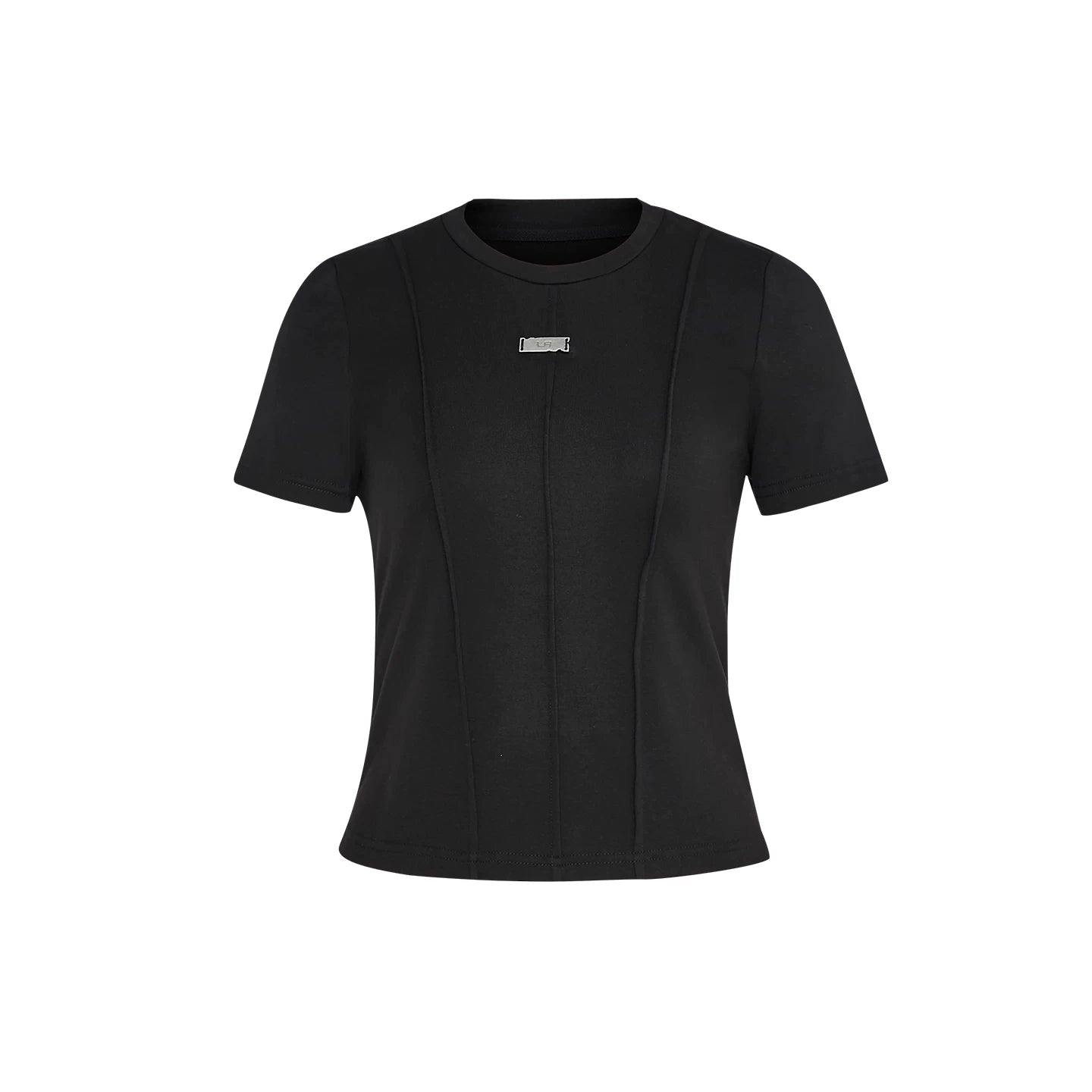 Lapargay 【Traces Collection】 Series Paneled Short Sleeve T-Shirt Slim Fit Layering L75300201V - Lapargay