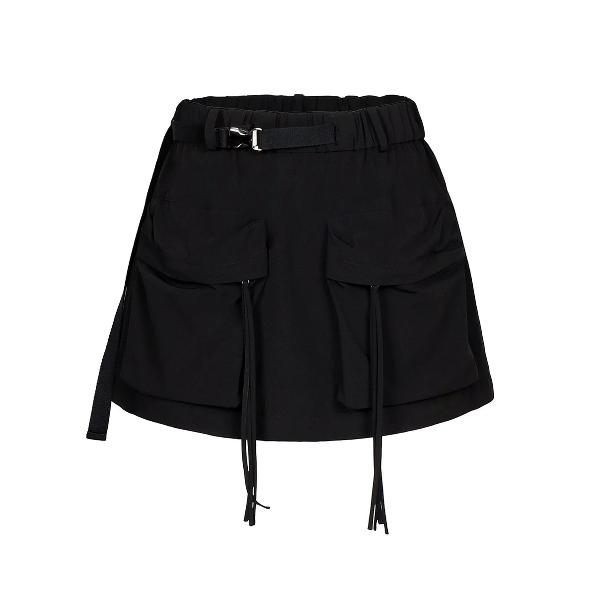 Lapargay utility cargo mini skirt strap design cool street style L78209201V - Lapargay