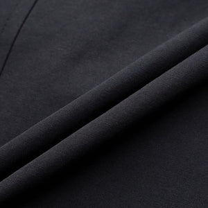 Lapargay V-Neck Single Button Vest Three-Dimensional Large Pockets Metal Zipper Design L78201404V - Lapargay